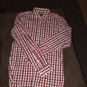 H&M long sleeve collar shirt